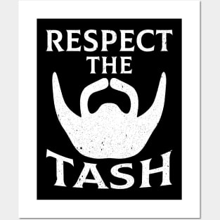 Funny Beard Respect The Tash Posters and Art